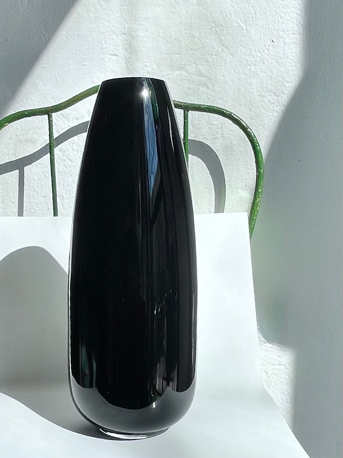 Glasvase FEDERICA Farbe: Nero