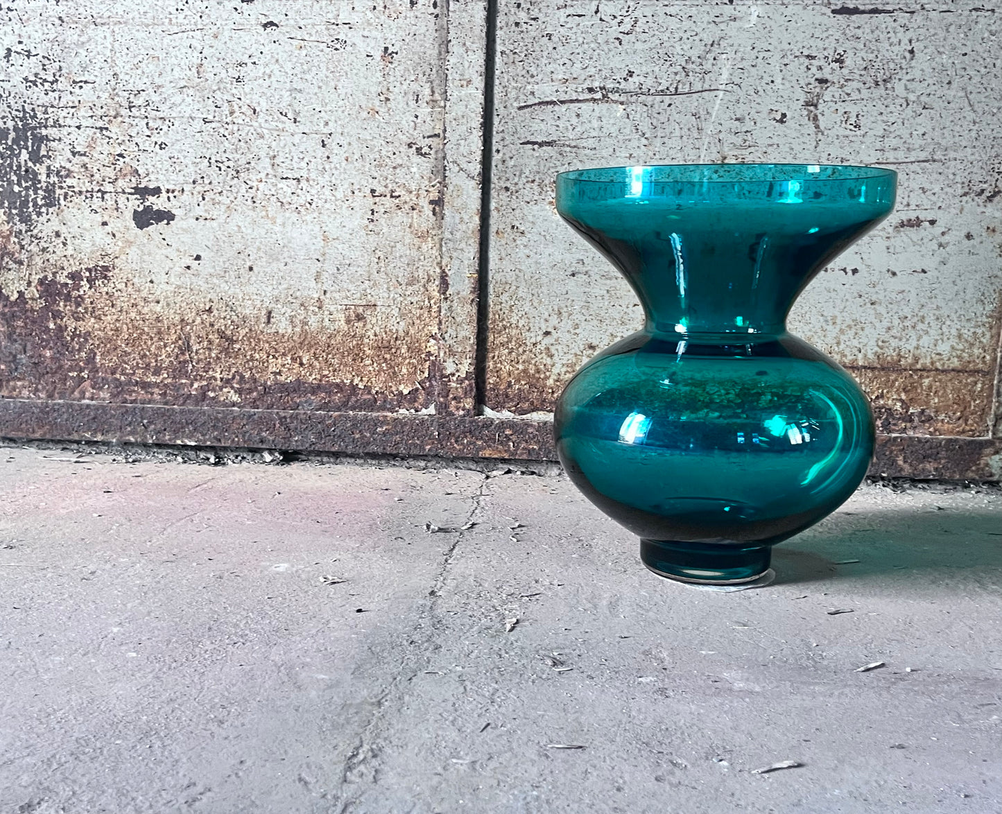 #8/9 FABIONA VASE color: Verde Petrolio