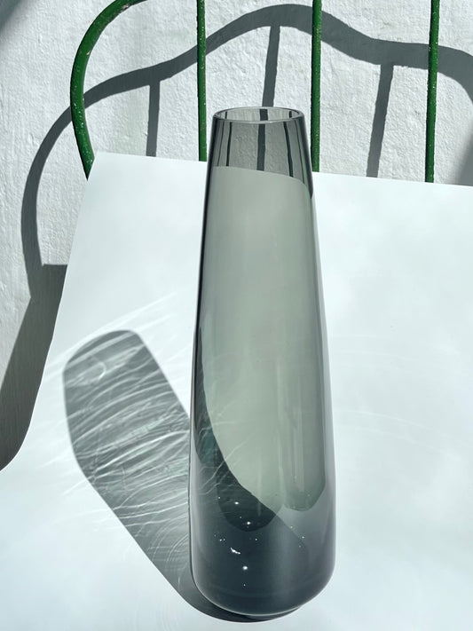 Glass vase MATTEA Colour: Griggio