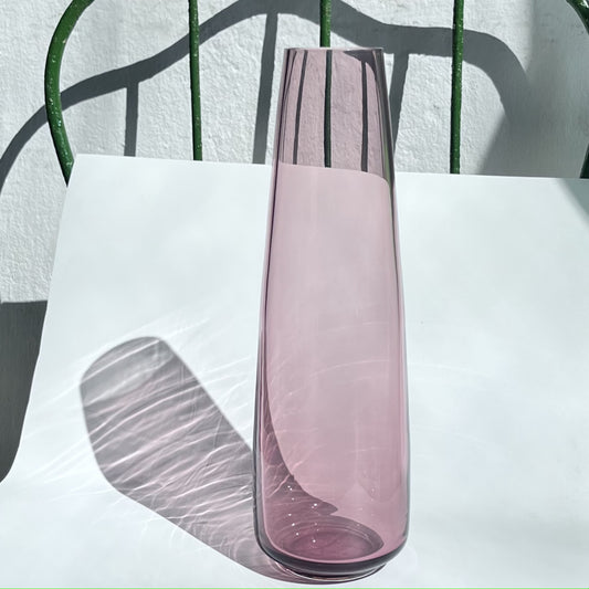 Glass Vase MATTEA Colour: Ametista