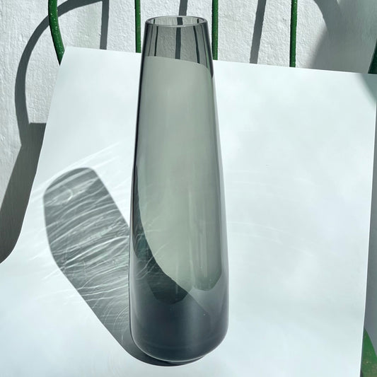 Glass vase MATTEA Colour: Griggio