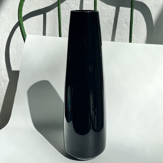 Glass Vase MATTEA Nero