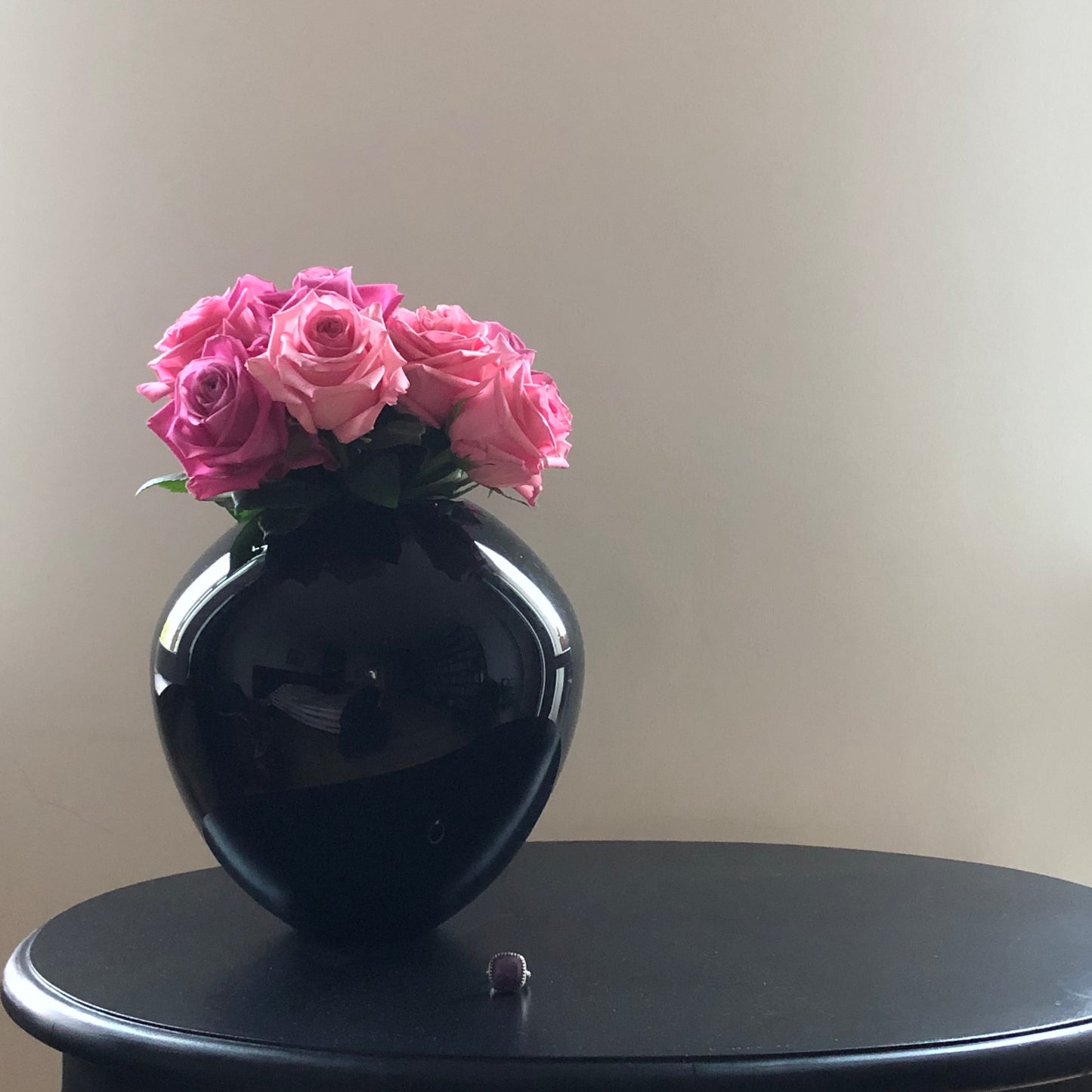 Glass Vase THEA Color: Amethyst