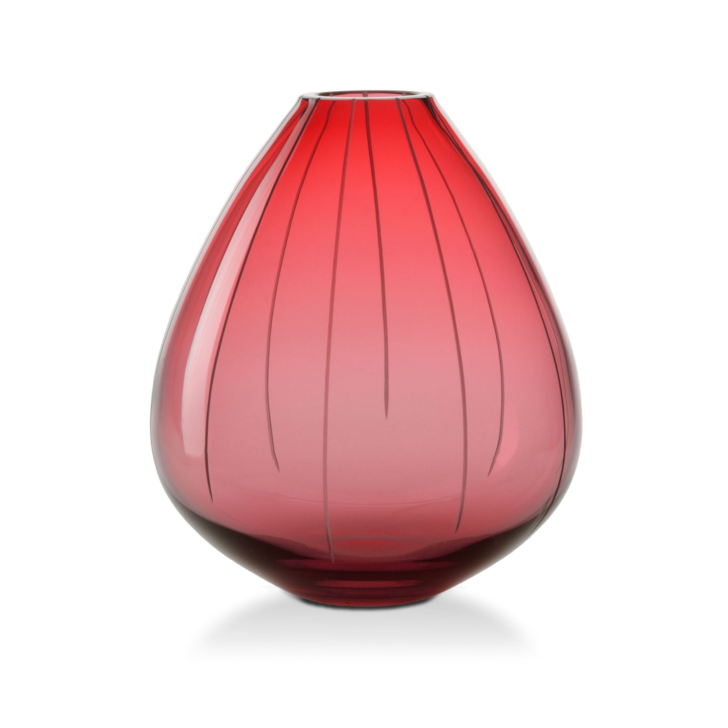Glass vase TINE Colour: Pink